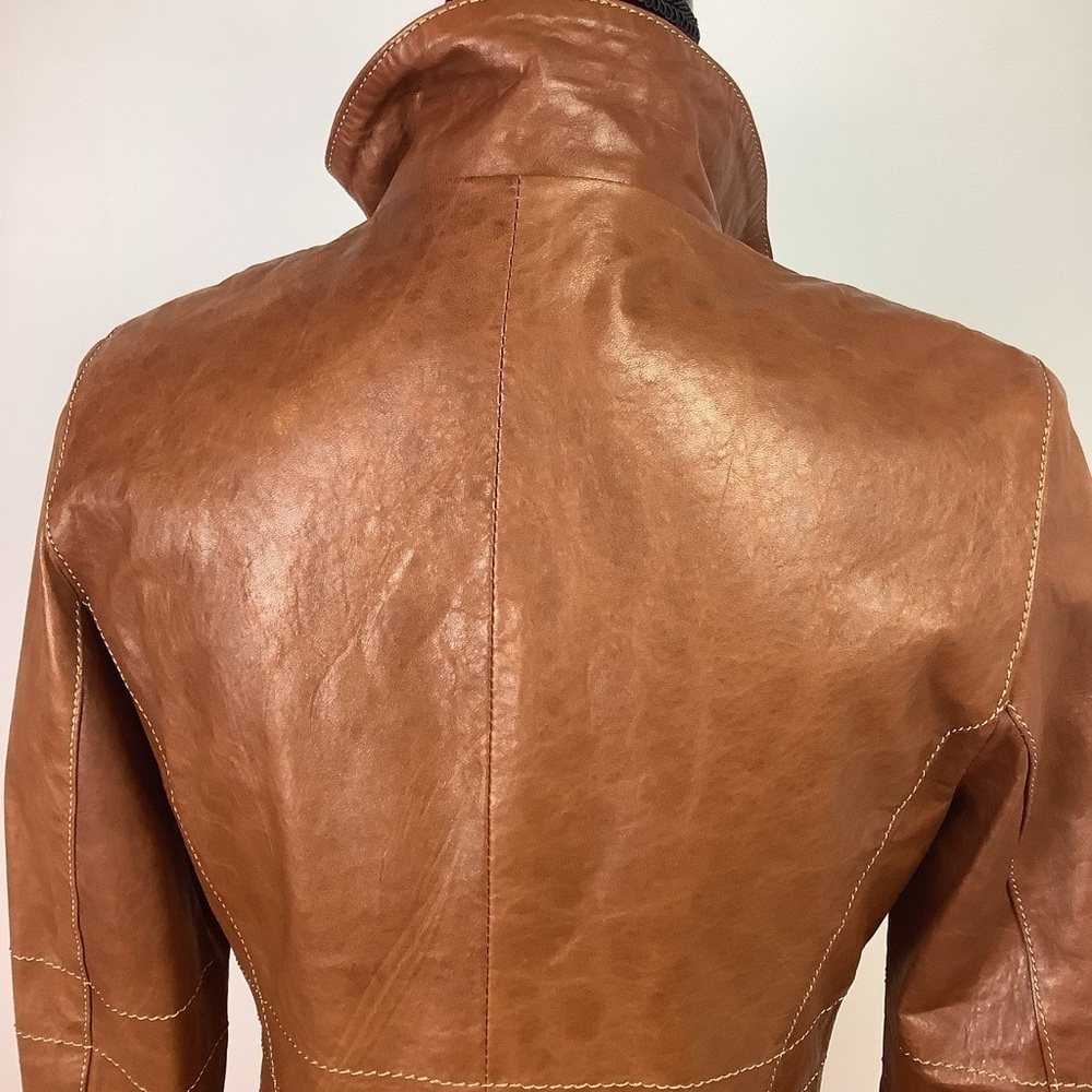 MOTO LAMB LEATHER JACKET from PANTERREZ - Picture 8 of 14